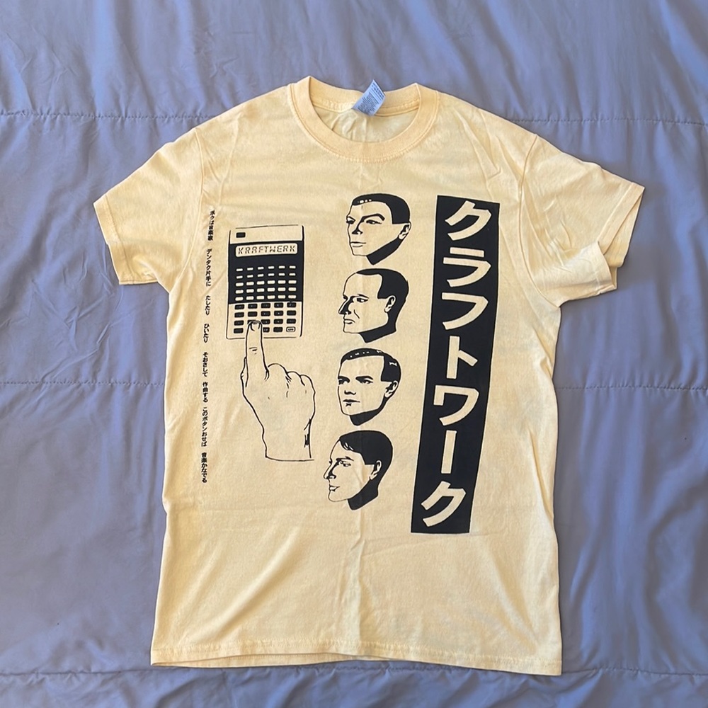 Kraftwerk Pocket Calculator Screenprinted Tee